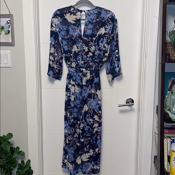 Floral v neck Jumper - Picture 3 of 5